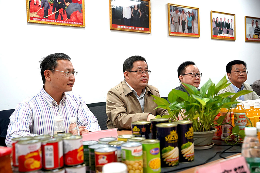 安徽省蚌埠市政府代表团来深圳总部参观考察